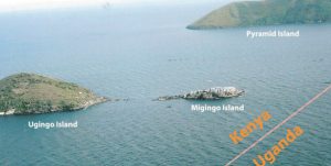 Migingo Island in Kenya